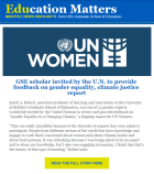 Thumnail image of the September Education Matters e-newsletter. 