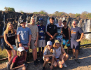 Rob Martin, right, with students on a school trip to Victoria Falls, Livingstone, Zambia, September 2018. (Photo courtesy Rob Martin)