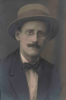 James Joyce, 1915. Photographer unknown.