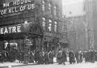 The procession enters the Teck Theatre.