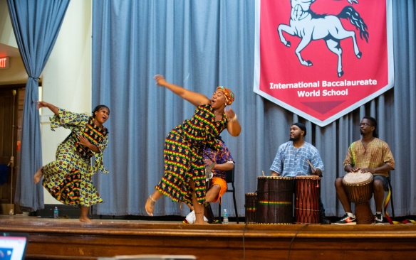 Educators from around the USA attended the Annual Teaching Black History Conference, held in July 2022 at City Honors High School in Buffalo, NY. LaGarrett King, the founder and director of conference, works with UB’s Center for K-12 Black History and Racial Literacy Education. Photographer: Douglas Levere. 