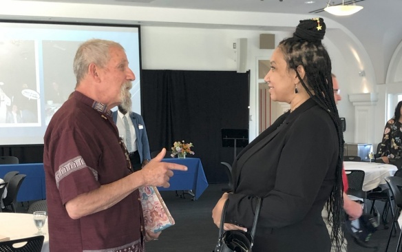 Two LiFTS members talking. 