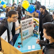 International Student club fair. 