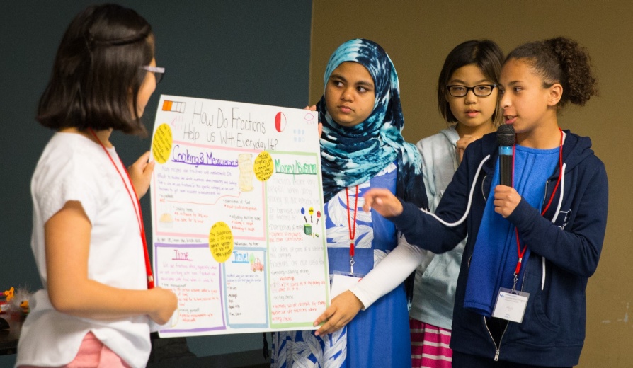 Presentation day at at Westminster Community Charter School in Buffalo for the Summer Math Program on August, 4, 2017. Photographer: Meredith Forrest Kulwicki. 