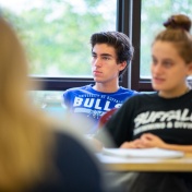 Students in class. 