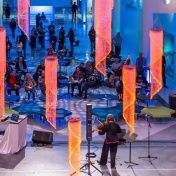 The UB Center for the Arts hosts the Art in the Open event in October 2024. The event features performances from dance, theater, and music students, as well as open studios in the art and media studies department. \r\rPhotographer: Douglas Levere. 