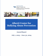Image of 2024-25 Annual Report Cover. 