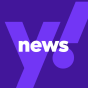 Image of Yahoo news logo. 