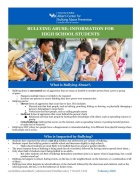 Thumbnail of fact sheet: Info. for High School Students. 