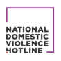National Domestic Violence Hotline logo. 