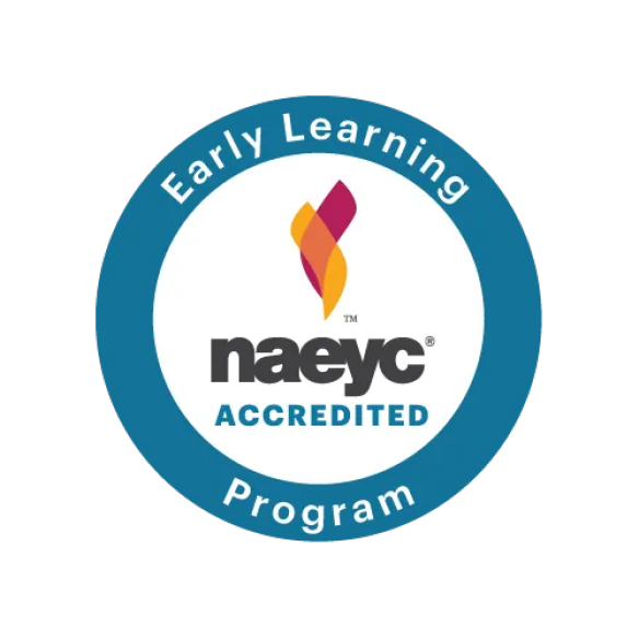 NAEYC Accredited logo. 