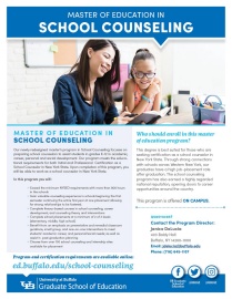 School Counseling program sheet icon. 