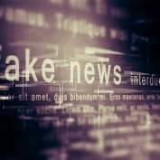 Image of fake news text treatment. 