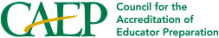 Council for the Accreditation of Educator Preparation logo. 