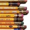 Closeup photo of yellow pencils. 
