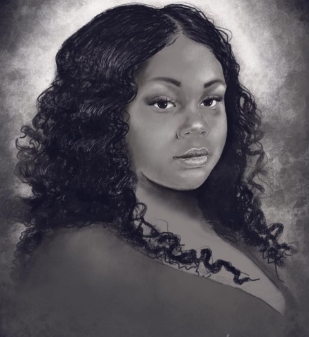 Illustration of Breonna Taylor by Jennifer Salucci. 