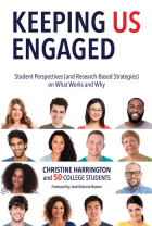 “Keeping Us Engaged” book cover. 