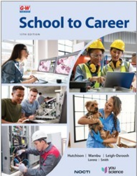 Book cover, &ldquo;The 13th edition of School to Career.&rdquo;. 