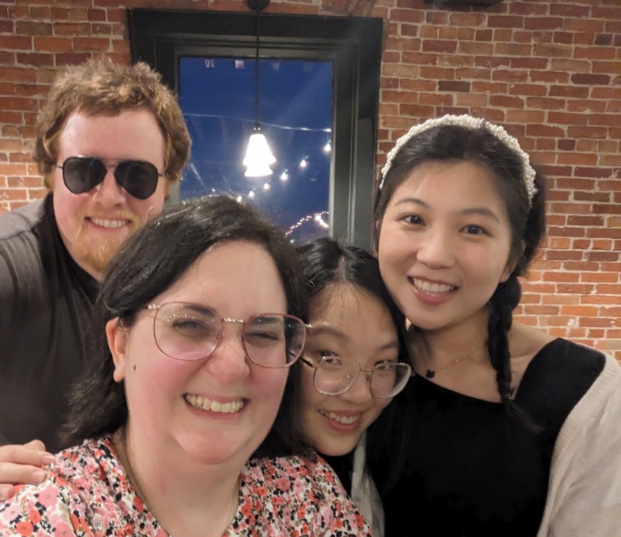 A group picture of happy GSE students. 