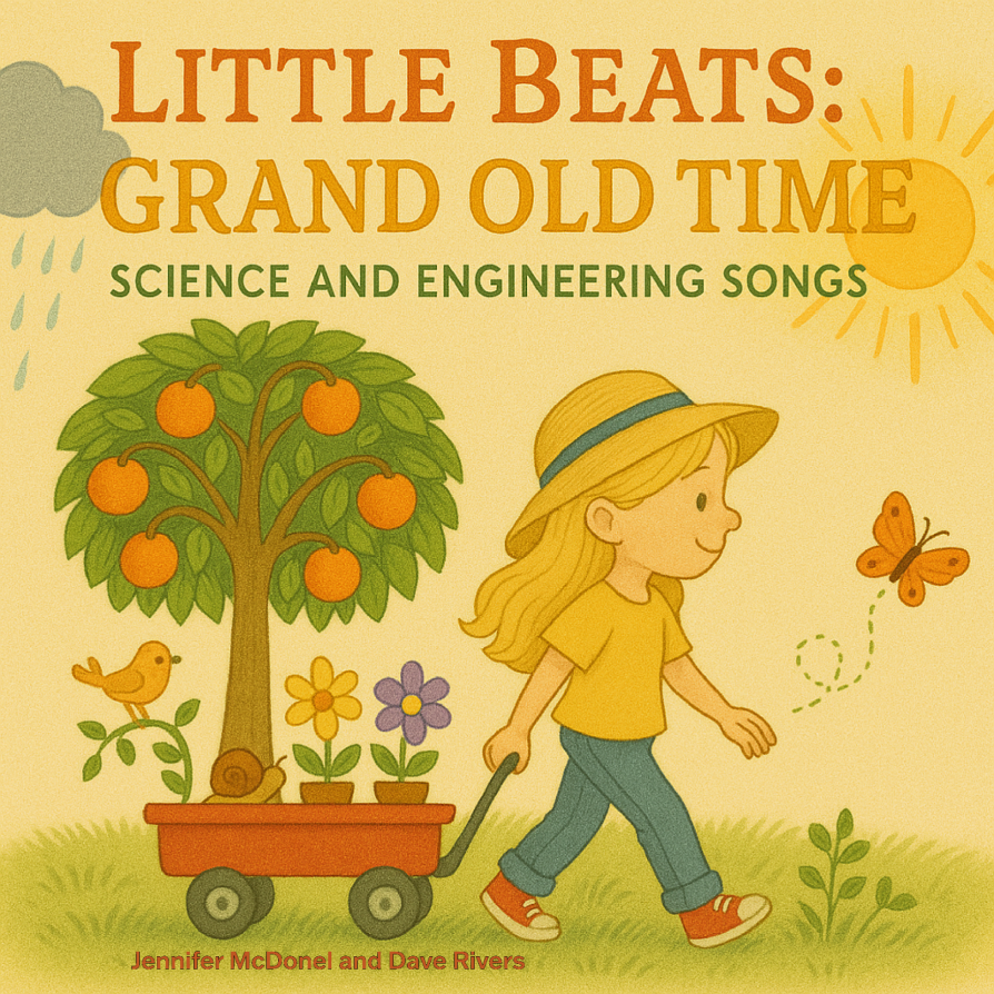 CD cover of Little Beats: Grand Old Time Science and Engineering Songs.