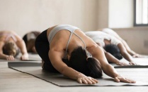Yoga stretching. 
