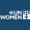 United Nations Women logo on a dark blue background. 
