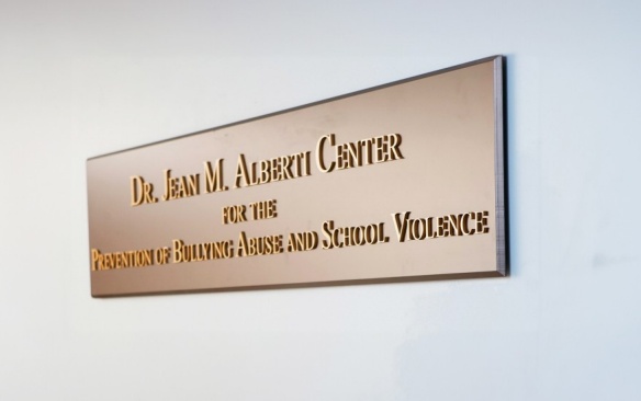 Alberti center signage. 