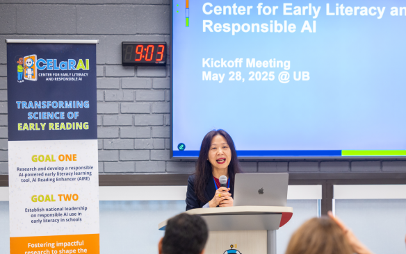 Center for Early Literacy and Responsible AI presentation by X. Christine Wang. 