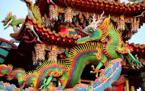 chinese dragon. 