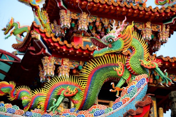 chinese dragon. 