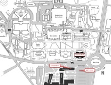 Campus map. 