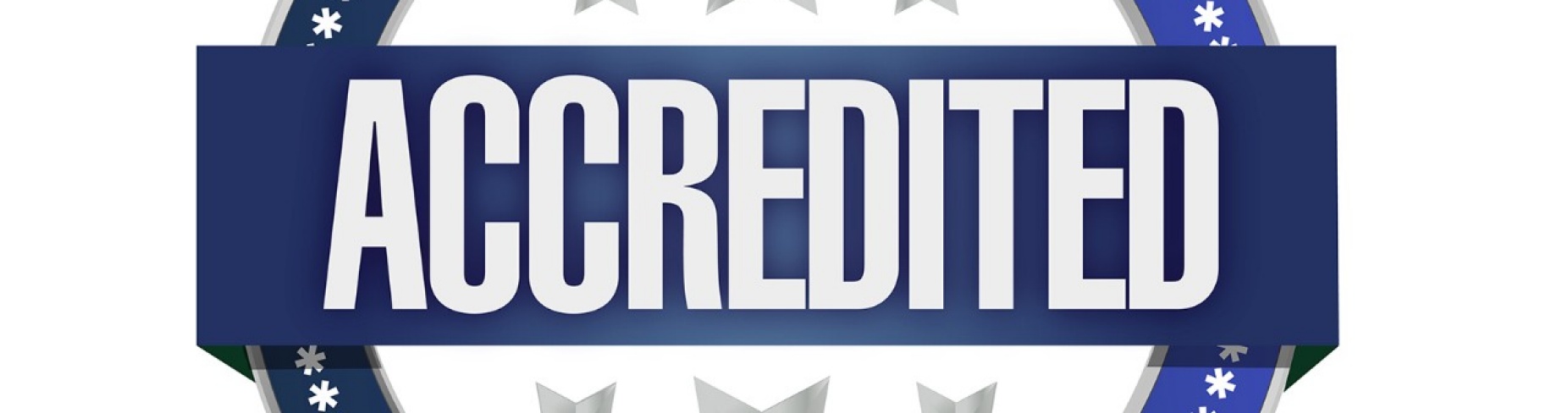 Accreditation badge. 