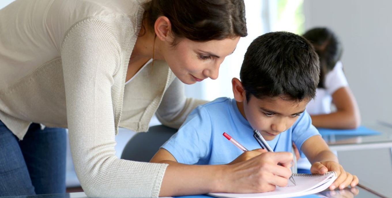Portrait of Anna Liuzzo in her school classroom.