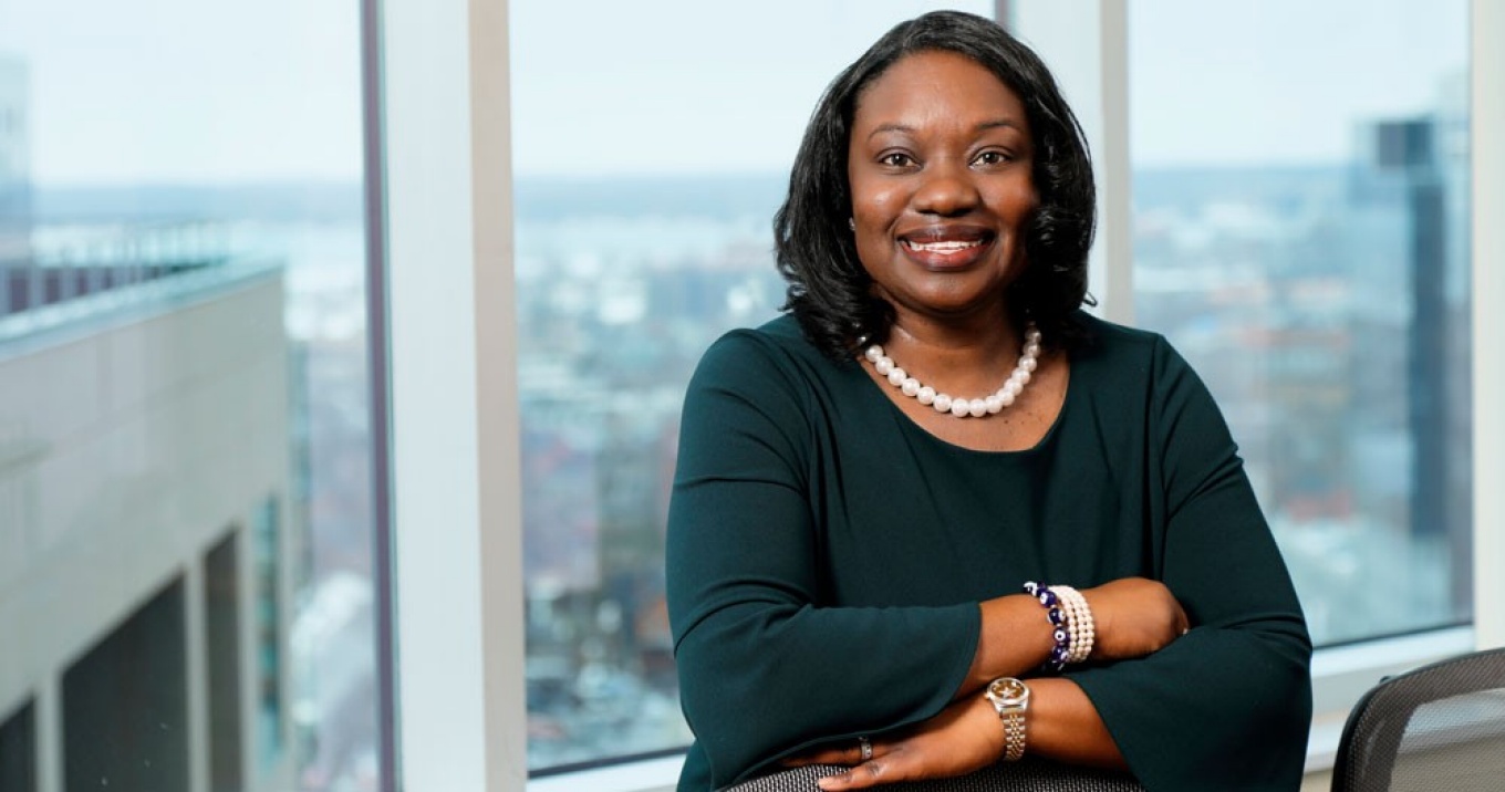 Portrait of Davina Moss-King. 