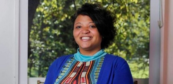 Portrait of Monica Ridgeway, Science Education '16. 