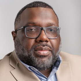Image of LaGarrett King, associate professor of learning and instruction and director of the UB Center for K–12 Black History and Racial Literacy Education. 