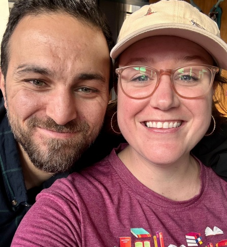 Hassan Mortada and Jane Bartley. 