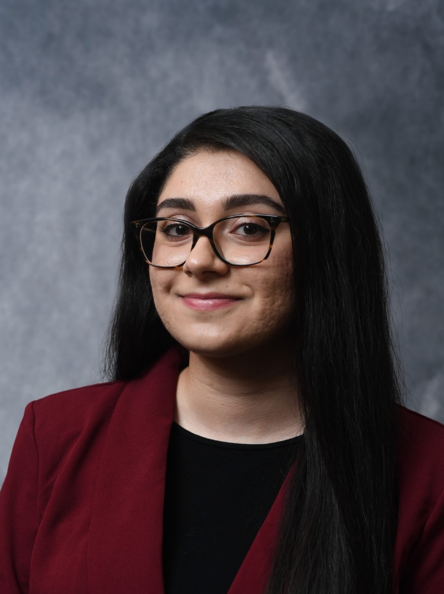 Elnaz Amini, a master’s student in the higher education and student affairs EdM program. 