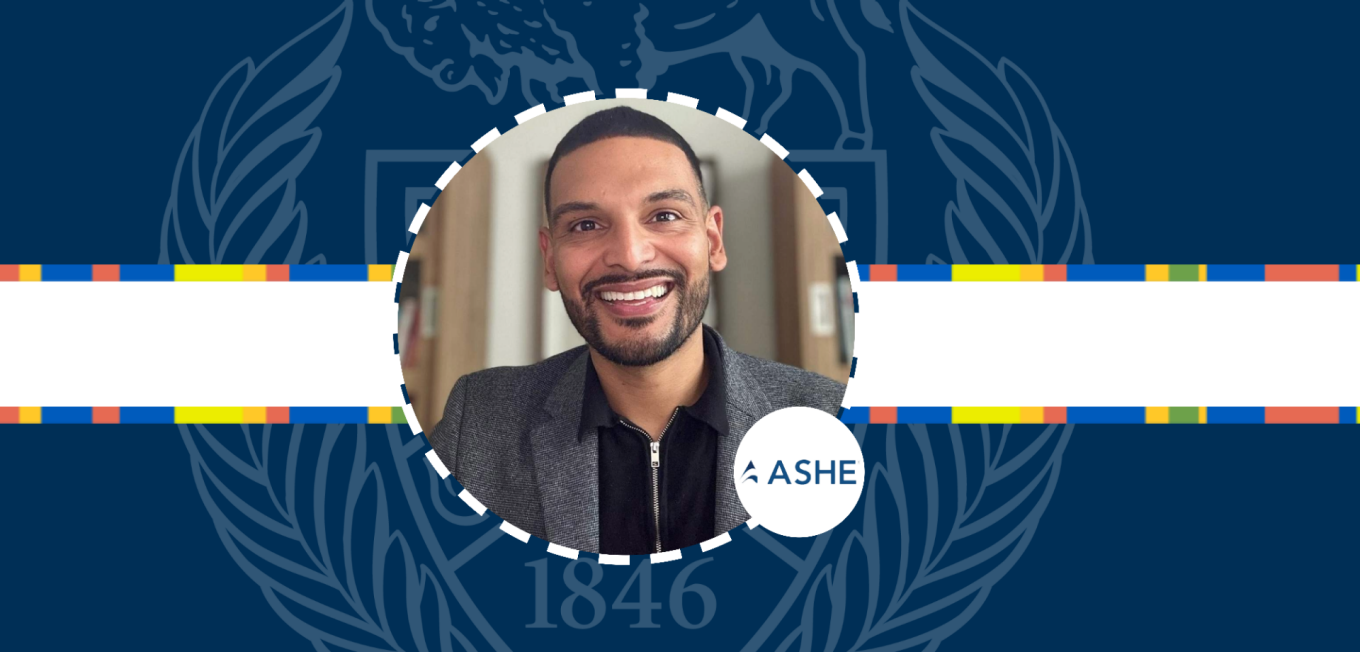 Stephen Santa Ramirez and the ASHE logo. 