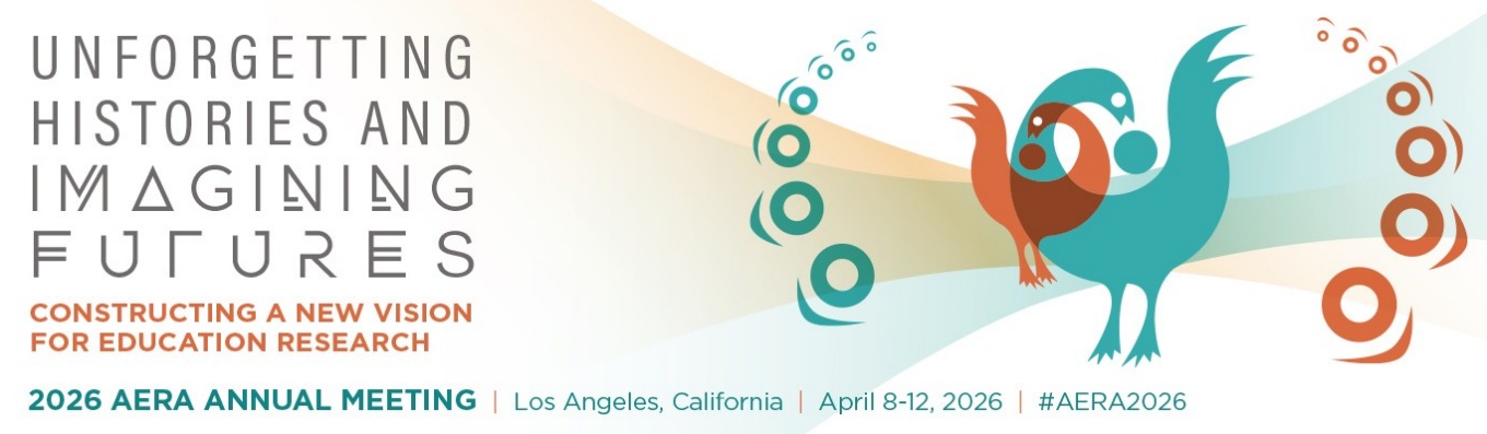 AERA 2026 Annual Meeting logo. 