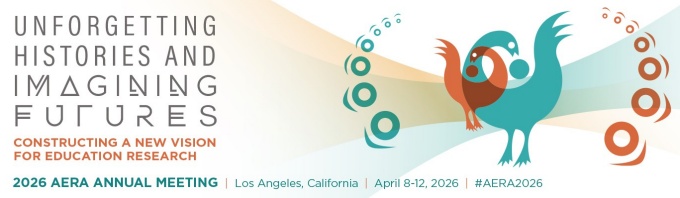 AERA 2026 Annual Meeting logo. 