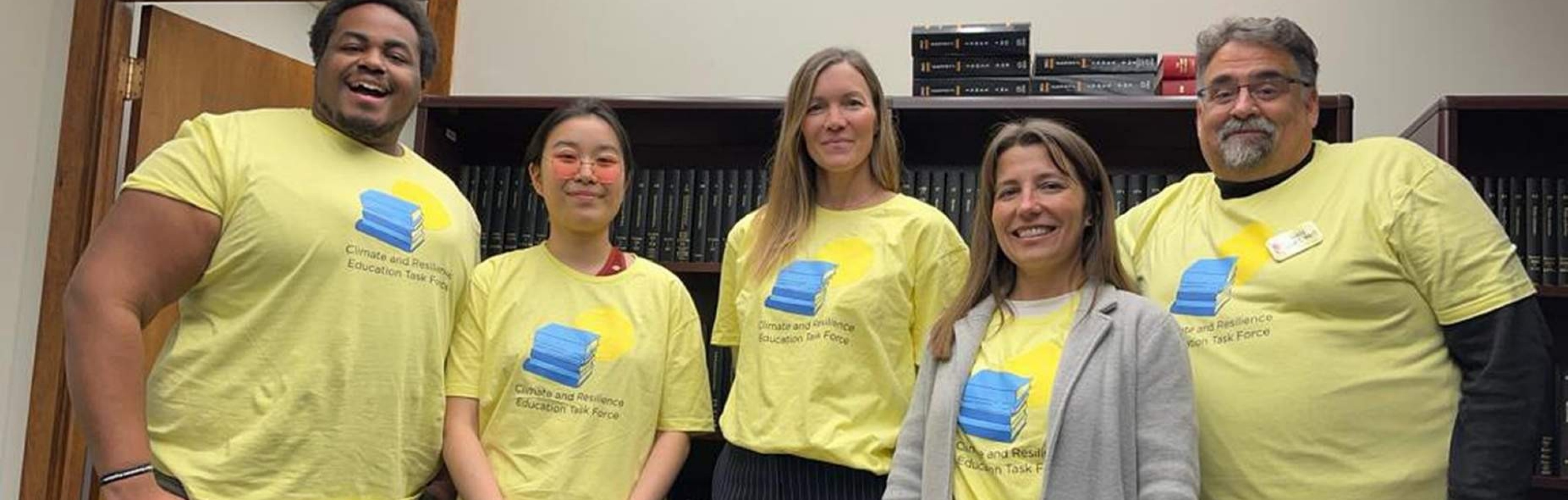 Alexa Shindel and the Climate and Resilience Education Task Force. 
