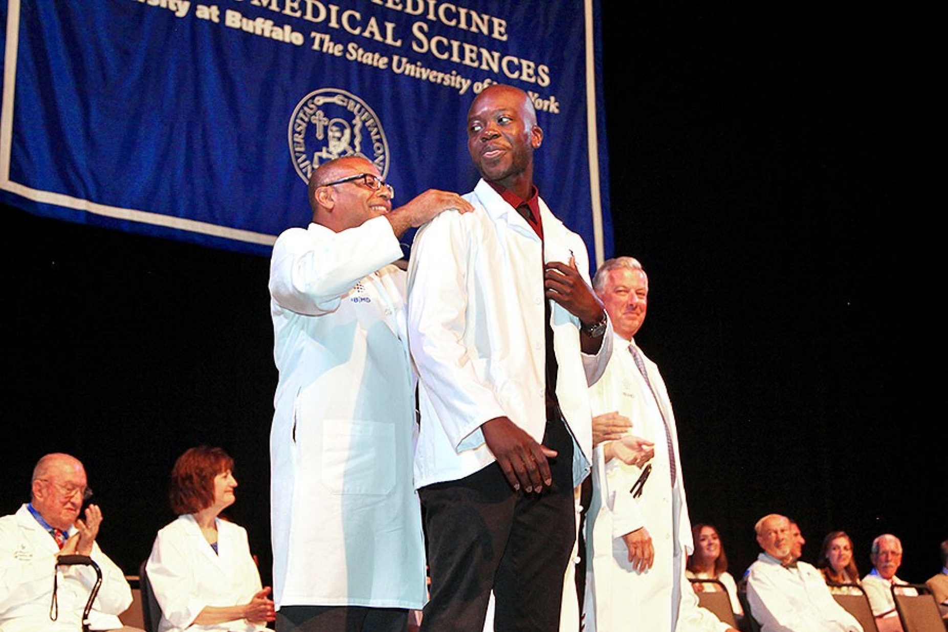 2014 white coat ceremony.