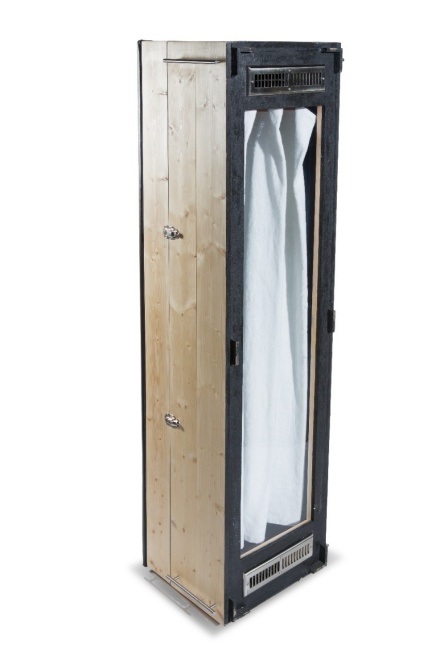 A large rectangular piece of furniture made primarily from wood. 