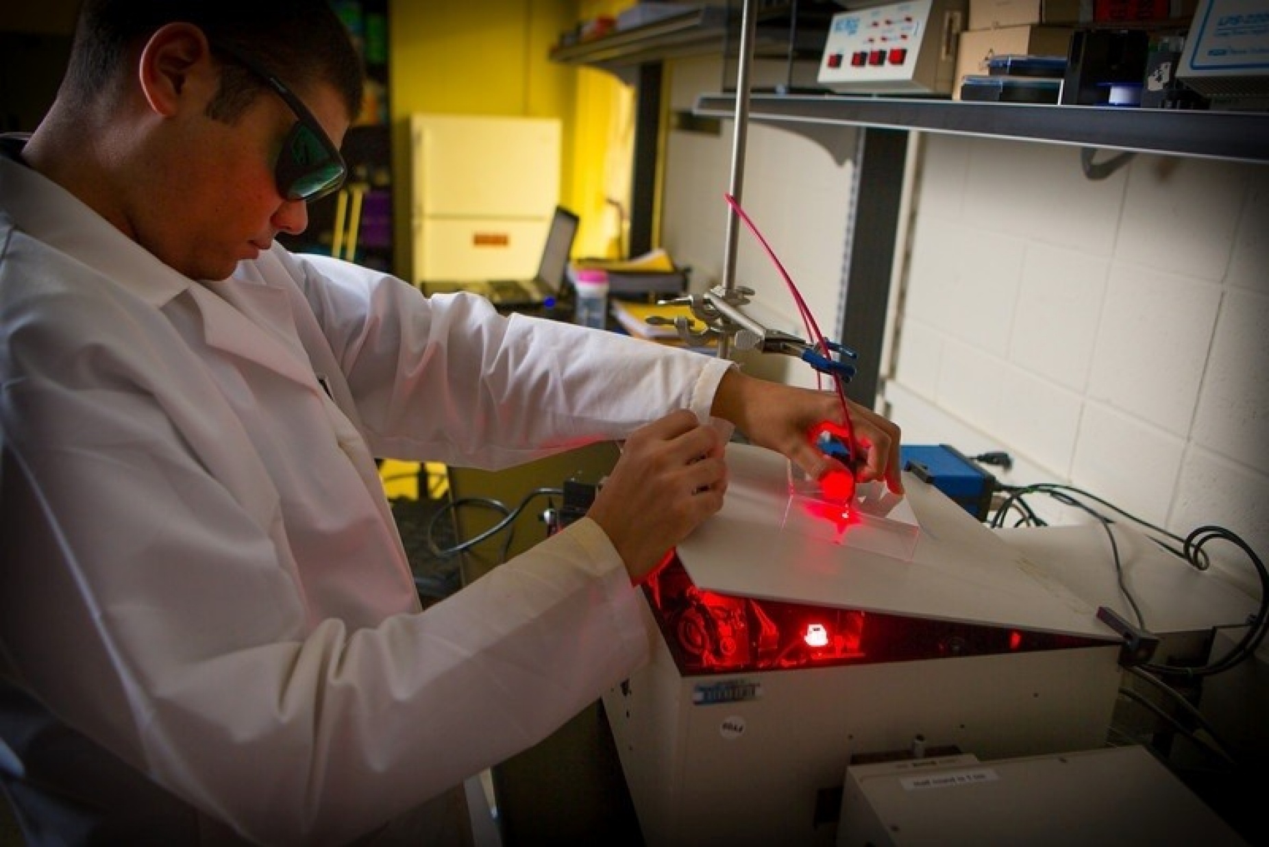 UB graduate student Kevin Carter of POP Biotechnologies.