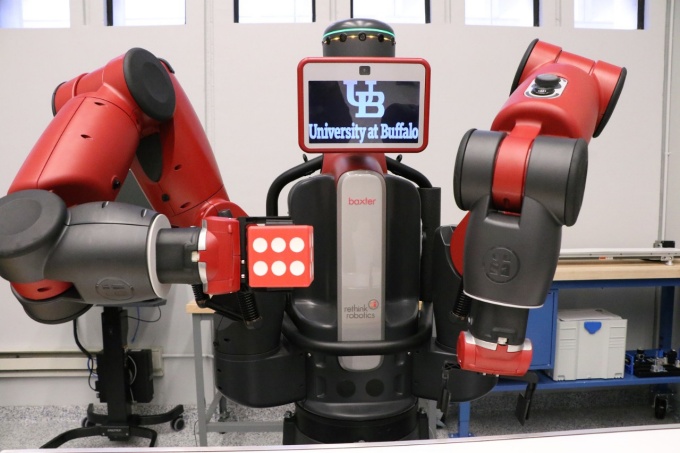 Baxter robot at UB.