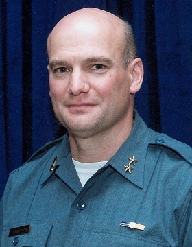 Portrait of UB's new Chief of Police Chris Bartolomei. 