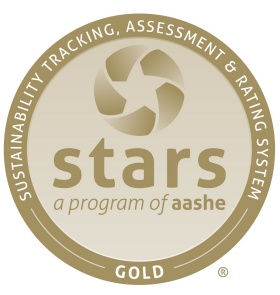 Graphic of the STARS Gold Rating seal. 
