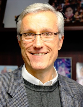 UB researcher Gary Giovino photographed in his office. 