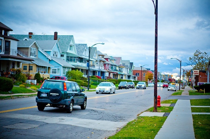 Ferry Street neighborhood. 